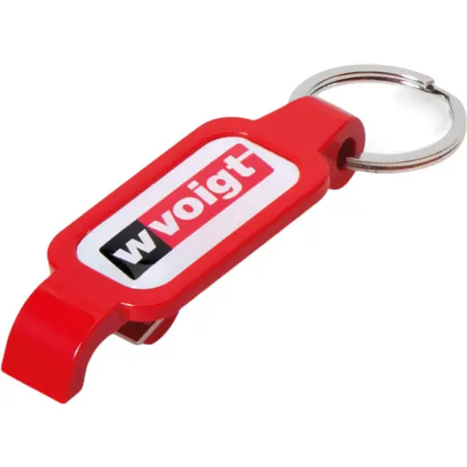 Altitude Moonshine Dome Bottle Opener Keyholder Red Branded